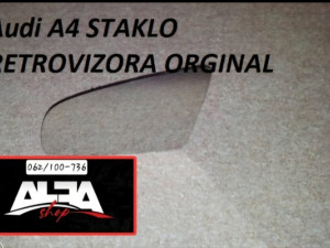 AUDI A4 STAKLO ogledalo RETROVIZORA I SVA STAKLA