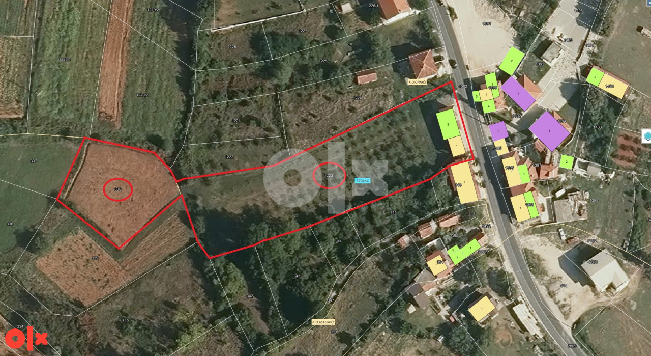 Zemljište Stolac/Aladinići 5428m2