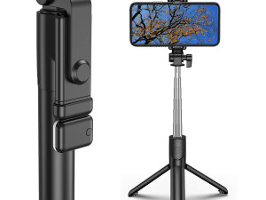 Selfie štap tripod 100cm sa led svjetlom i bluetooth daljinskim