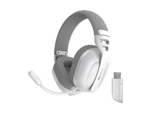 Slušalice X-trike me GH-513W gaming, wireless, bijele