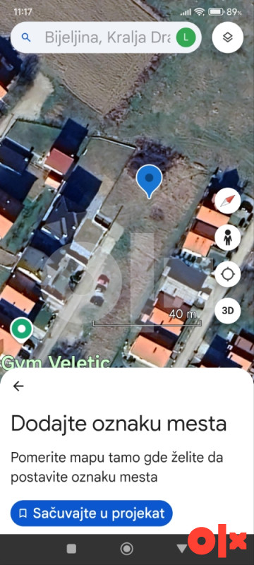 Bijeljina, plac, naselje 5 jezera 2
