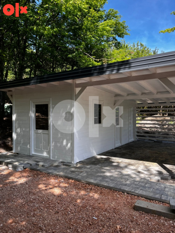 Montazna garaža Carport Karport Garaža Ostava Nadstrešnica 2