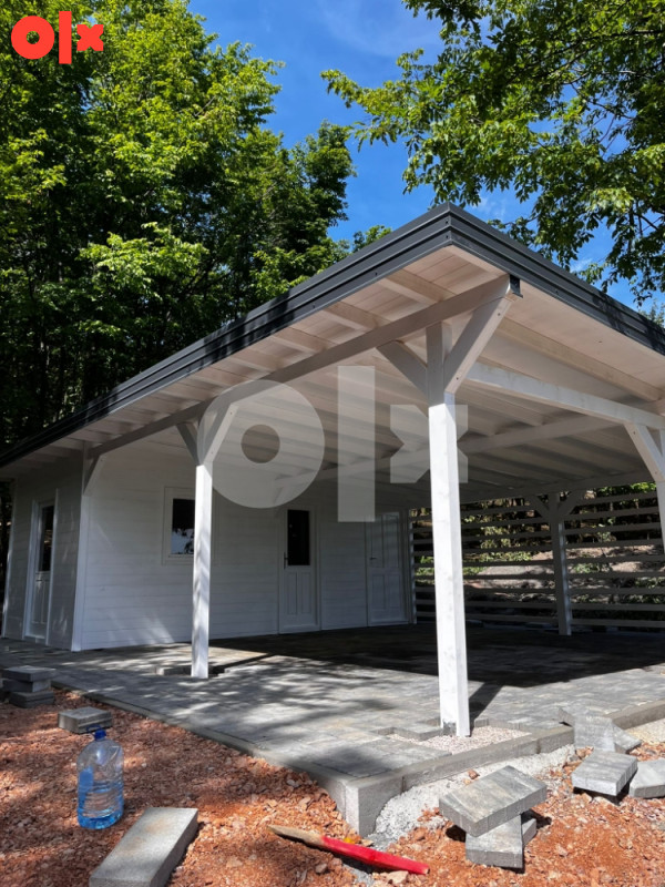 Montazna garaža Carport Karport Garaža Ostava Nadstrešnica 3