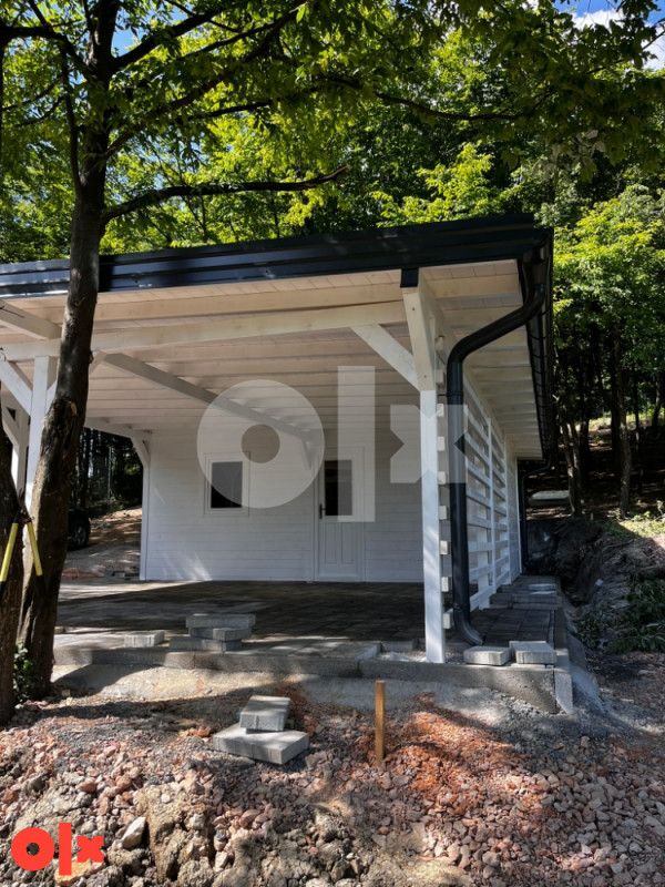 Montazna garaža Carport Karport Garaža Ostava Nadstrešnica 8
