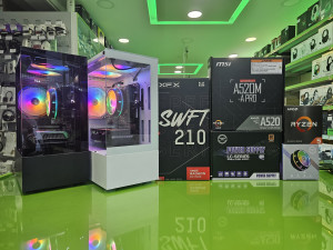 Gaming PC Ryzen 5 PRO 3600 /16GB/RX7600 8GB/SSD256GB+HDD500GB