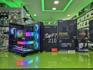 Gaming PC AMD Ryzen 5 5600X /16GB/RX 7600 8GB/SSD 2TB