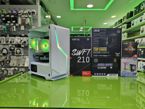 Gaming PC AMD Ryzen 5 5600X /16GB/RX 7600 8GB/SSD 500GB