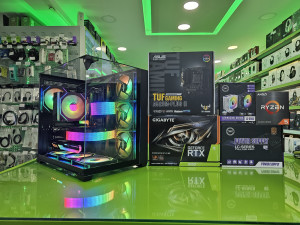 Gaming PC AMD Ryzen 5 5600X /16GB/RTX 3050 OC V2 8GB/SSD 2TB