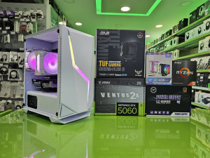 Gaming PC AMD Ryzen 5 5600X /16GB/RTX 5060 8GB/SSD 500GB