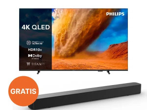 Philips 4K Qled 55PUS7810/12 + Philips soundbar TAB4000/10