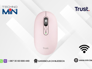 Trust Seron Slim Multi-Wireless Hyperscroll Silent 3200 DPI, Pink