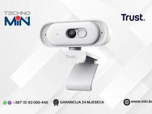 Trust Tomar 2K QHD Web kamera 1440p 30FPS 26180, White