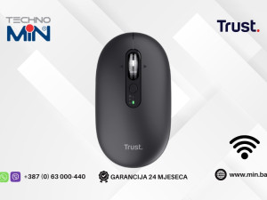 Trust Seron Slim Multi-Wireless Hyperscroll Silent 3200 DPI, Crni