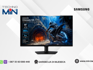 Gaming Monitor Samsung Odyssey G4 G40H 25" IPS Full HD, 300Hz 1ms