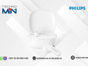 Philips TAT2200WT Bežične Bluetooth TWS do 36h baterija, Bijela