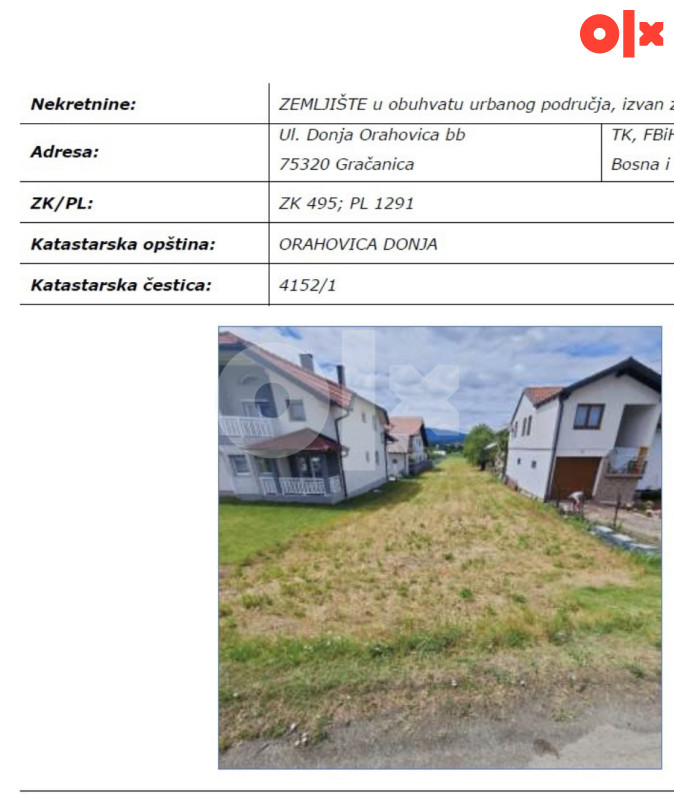 Zemljište Gračanica 2