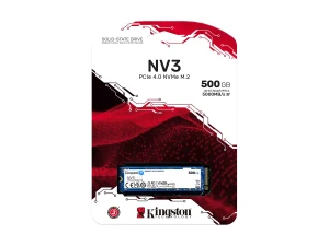 Kingston SSD 500GB NV3 M.2 2280 NVMe PCIe Gen 4.0x 6000MB/4000MB