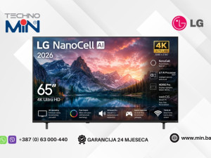 LG 65NU8E0B3LA  65" 4K 60Hz alpha 7 AI Processor webOS (Smart TV)