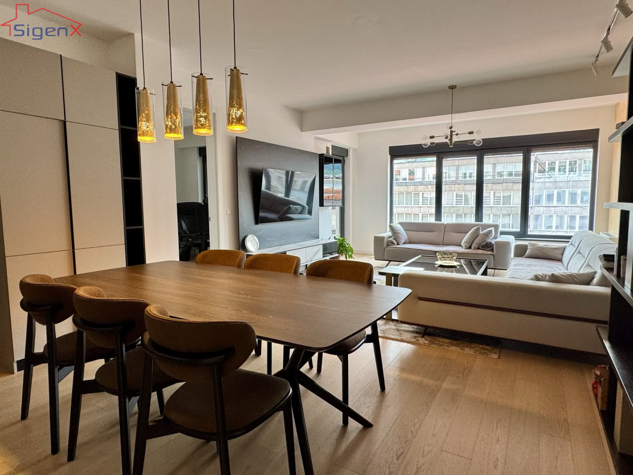 Luksuzno opremljen/Trosoban stan/Garaža/Novogradnja/Centar/101m2 2