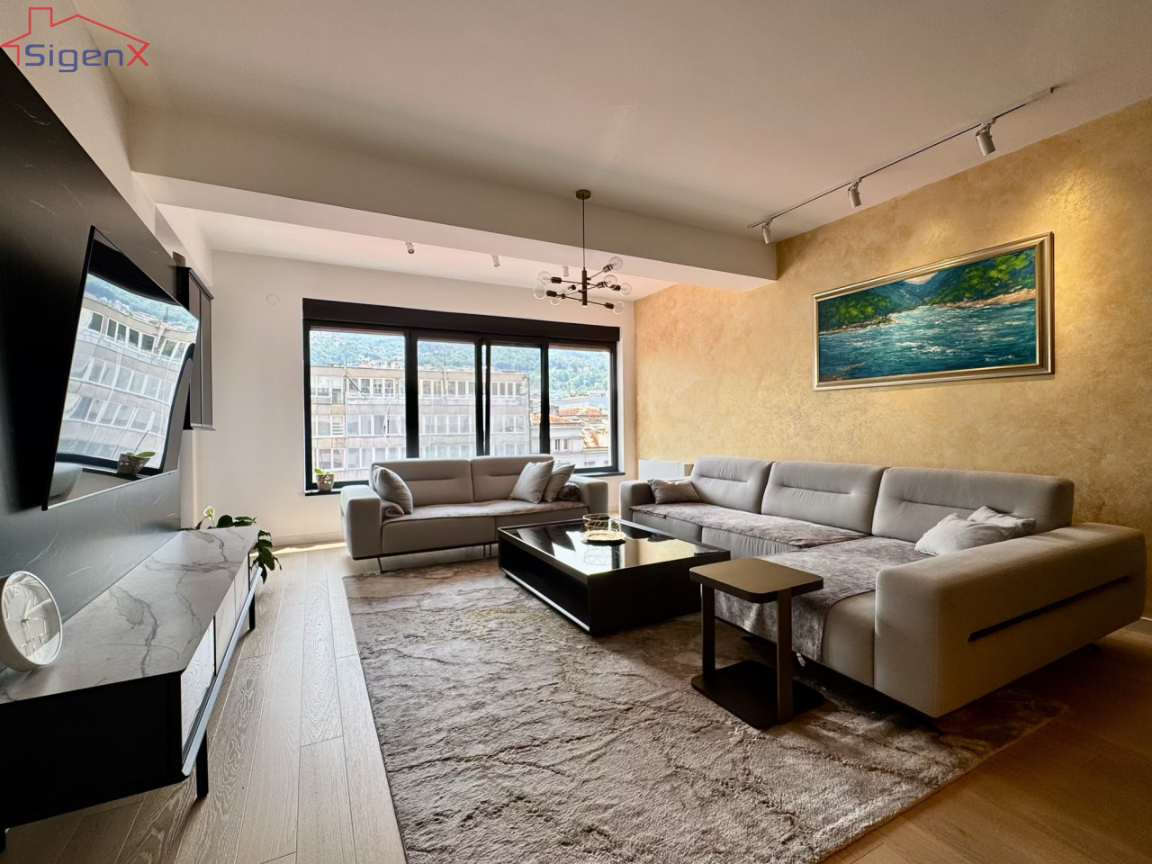 Luksuzno opremljen/Trosoban stan/Garaža/Novogradnja/Centar/101 m² - Widok 4