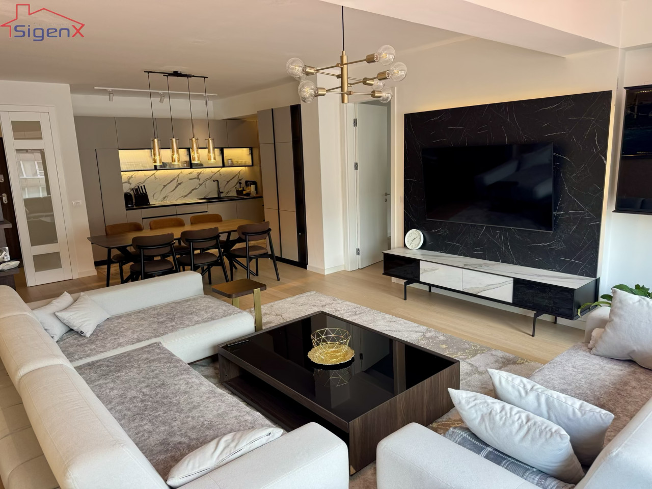 Luksuzno opremljen/Trosoban stan/Garaža/Novogradnja/Centar/101 m² - Widok 5