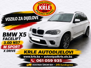 BMW X5 3.0 N57 X DRIVE M SPORT FACELIFT DIJELOVI KRLE AUTOOTPAD