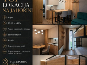 Objekat sa 12 apartmana opremljenih na prodaju Poljice Jahorina