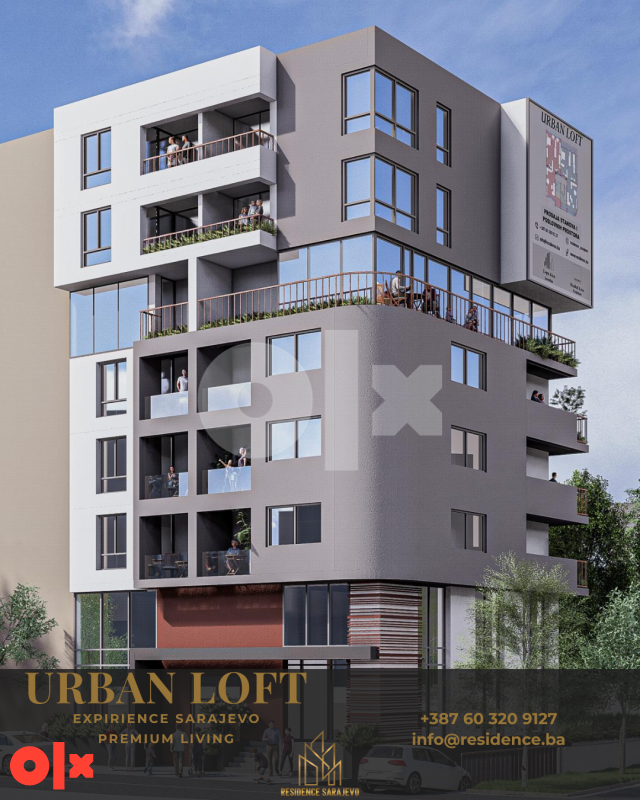 Stan S8 76,40 m2 | URBAN LOFT | NOVOGRADNJA | Otoka 2