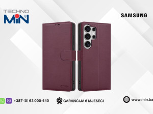 Samsung Galaxy S26 Ultra preklopna maska, Bordo