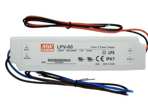 Napojna jedinica 12V 60W IP67, MEAN WELL LPV-60-12