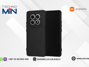 Xiaomi Redmi Note 15 4G silikonska maska Maya, Crna
