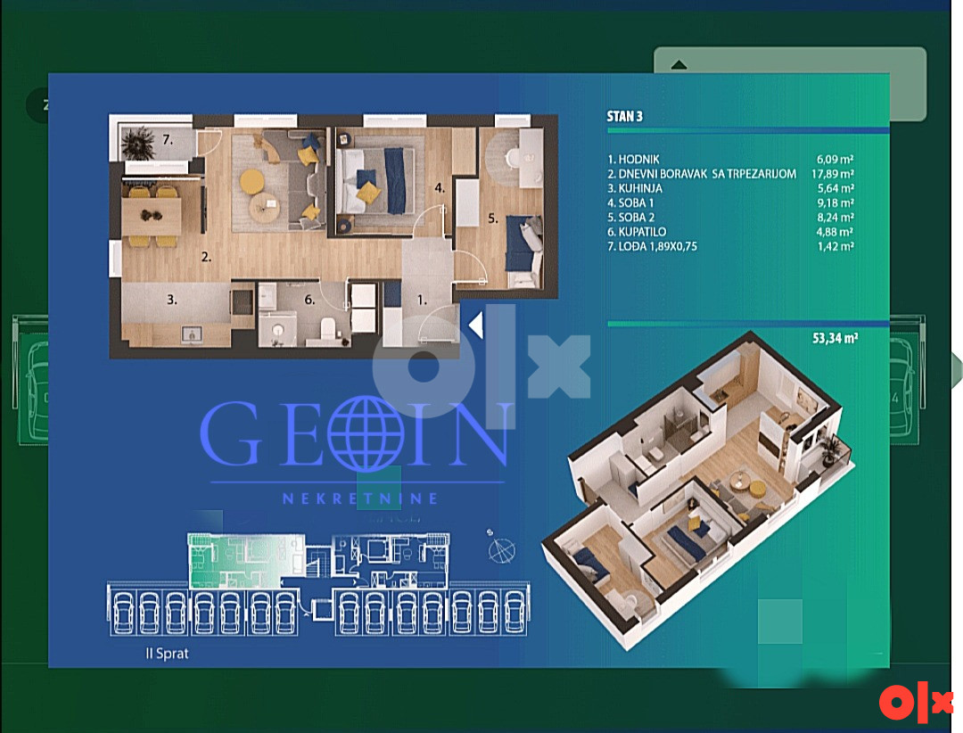 TOP PONUDA 3.0stan-53.34m2-Starčevica NEW Smart Home 9
