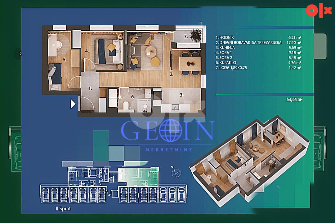 TOP PONUDA 3.0stan-53.34m2-Starčevica NEW Smart Home 5