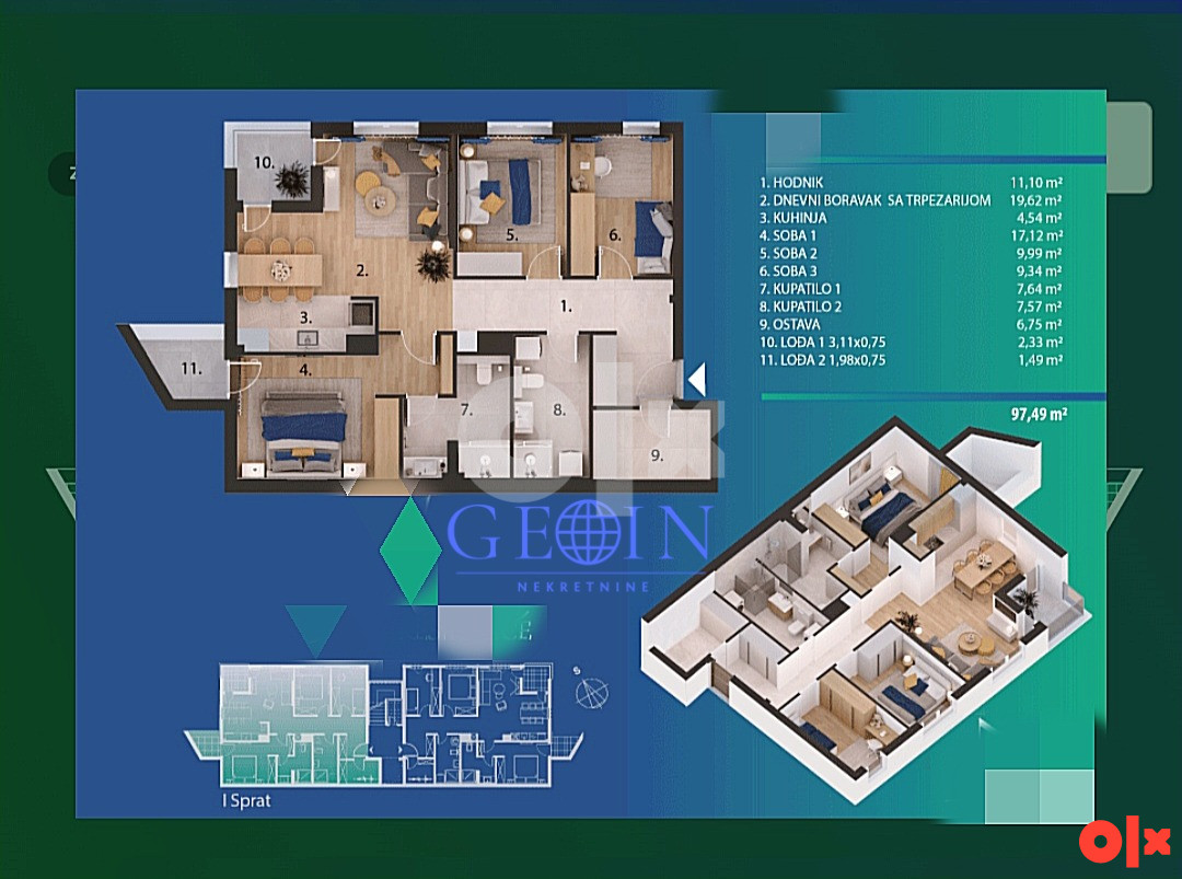 TOP PONUDA 3.0stan-53.34m2-Starčevica NEW Smart Home 6