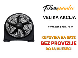 Ventilator, podni, 75 W