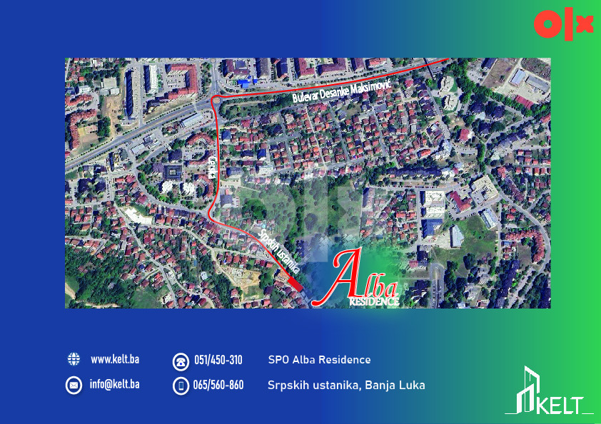 Trosoban stan [54.96 m2] Banja Luka 2