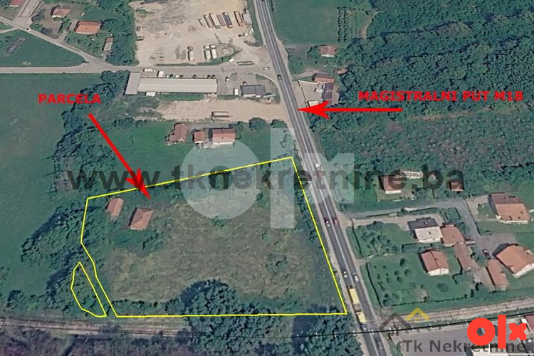 ZA INVESTITORE - Parcela 7027 m2, pored mag. puta M18 2