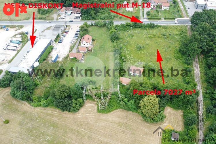 ZA INVESTITORE - Parcela 7027 m2, pored mag. puta M18 4