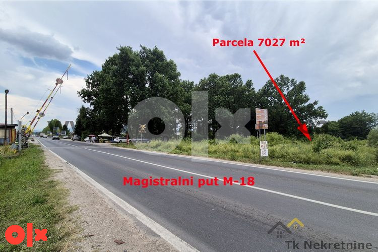 ZA INVESTITORE - Parcela 7027 m2, pored mag. puta M18 8