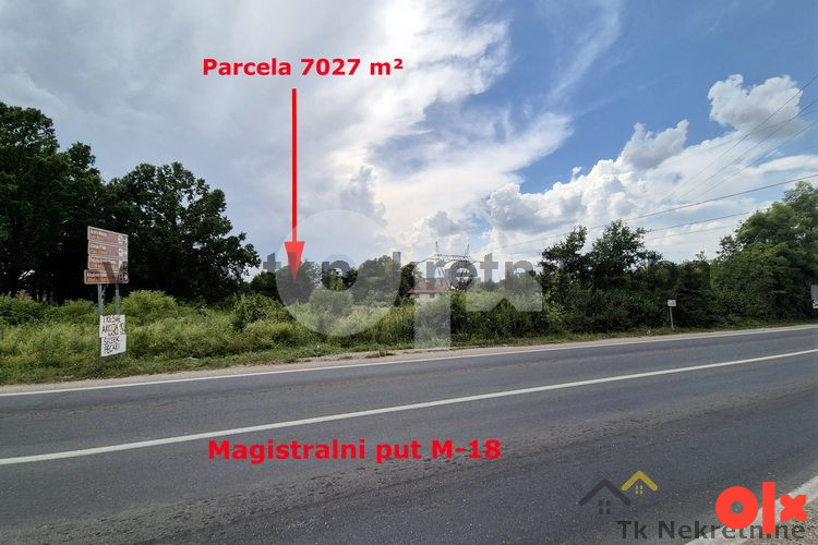 ZA INVESTITORE - Parcela 7027 m2, pored mag. puta M18 9