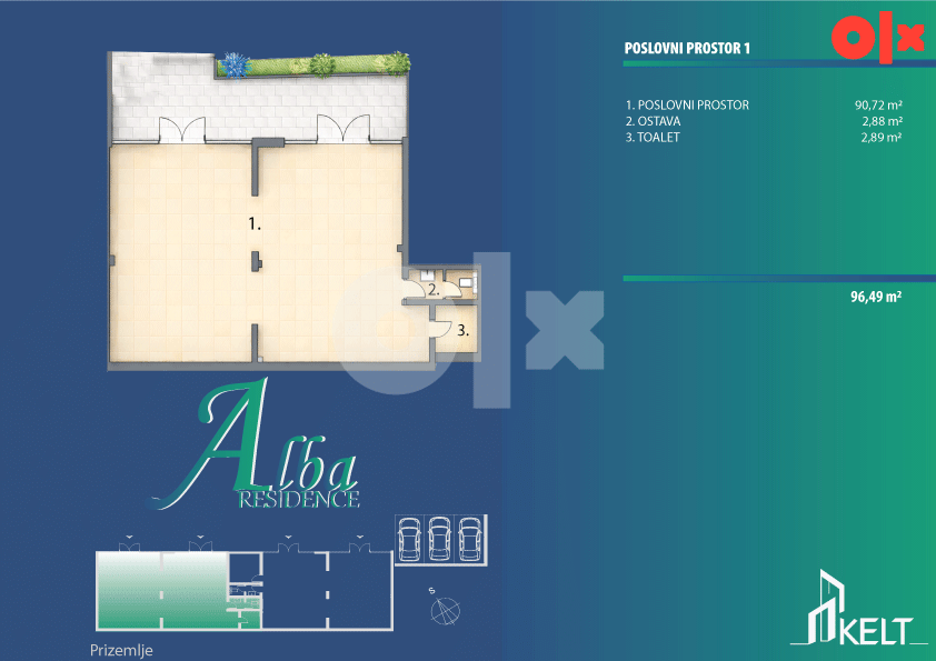 Poslovni prostor (96.49 m2) Banja Luka 3