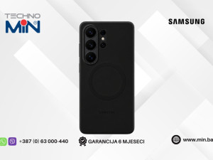 Samsung Galaxy S26 Ultra silikonska maska Maya, Crna