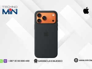 Apple iPhone 17 Pro Max silikonska maska Piccolo, Crna