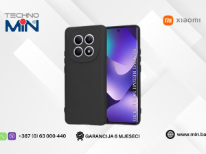 Xiaomi Redmi Note 15 4G silikonska maska Piccolo, Crna