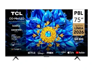 TCL 75" P8L 4K QLED Google TV;QD-Mini LED Dimming 144Hz(288Hz ...