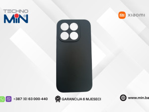 Xiaomi 17 silikonska maska Crna
