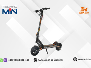 KuKirin G3 Pro Električni romobil 10" 2x1200W 80km 120kg, Black