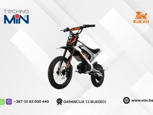 KuKirin X1 Električni motocikl 14"/12" 1000W 40km 120kg Black