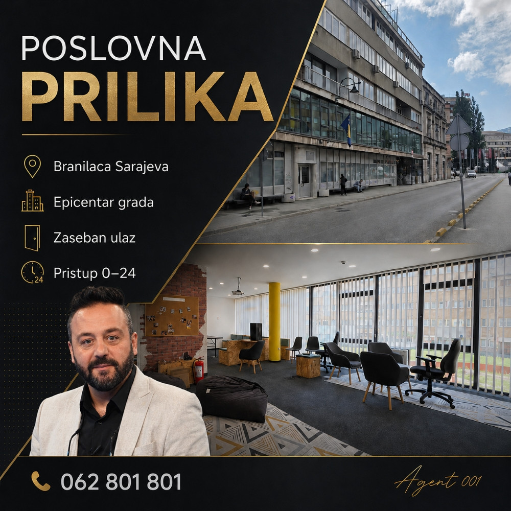 Najam Poslovni prostor Sarajevo - Centar 2