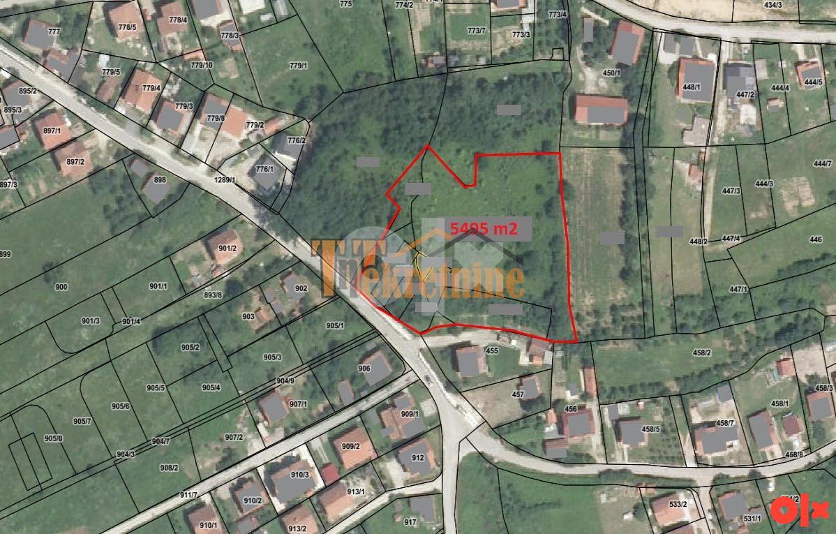 Prodaje se zemljište 5495 m2 - Česma 10
